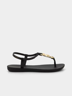 Women's Ipanema Black Class Connect Ii Sandals