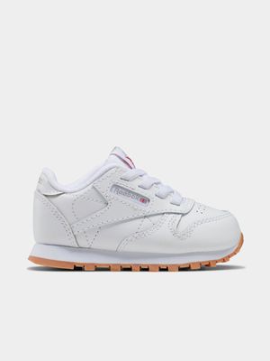 Reebok Toddler CL Leather White Sneaker