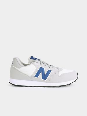 Mens New Balance 500 Grey/Navy Sneaker