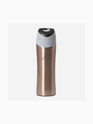 @home Rose Gold Snappy Stainless Steel Bottle