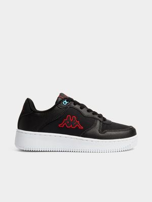 Junior Kappa Logo Maserta Black/Red Sneaker