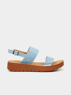 Women's Butterfly Feet Blue Xara 2 Sandals