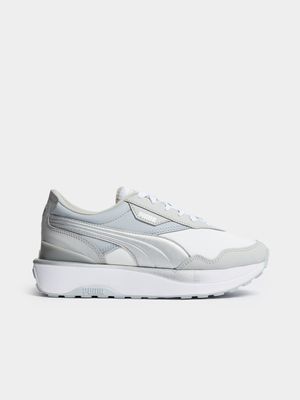 Puma Women's Cruise Rider Silver/White Sneaker