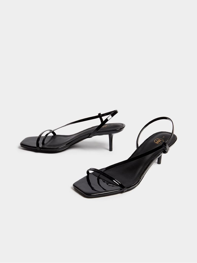 Barely there kitten heel sandals best sale