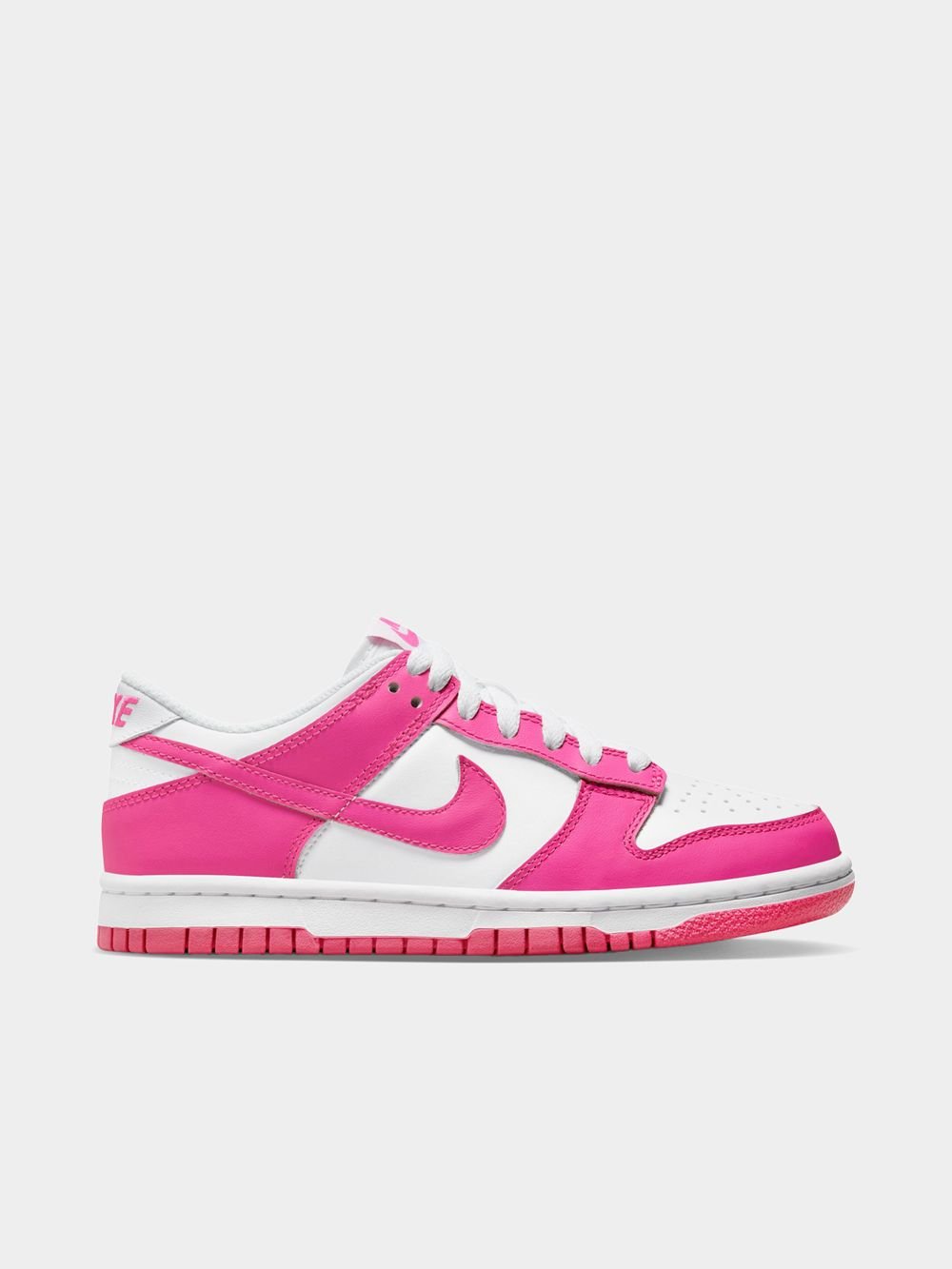 Nike Junior Dunk Low Pink White Sneaker Bash