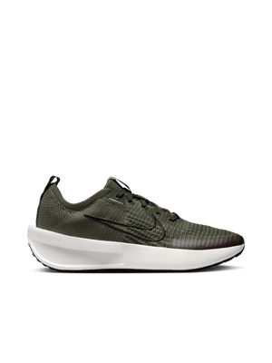 Women's Nike Interact Run Cargo-Khaki/Black/Jade Running Shoes