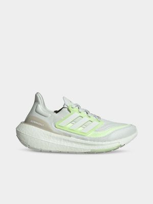 Womens adidas Ultraboost Light Crystal Jade/Cloud White/Green Running Shoes