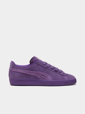 Puma Women's Suede Love Marathon Purple Sneaker