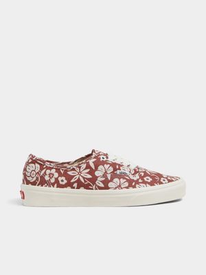 Vans Women's Authentic Floral Brown Sneaker