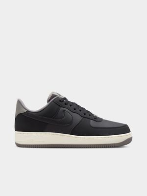 Nike Men's Air Force 1 '07 LV8 Black/Beige Sneaker