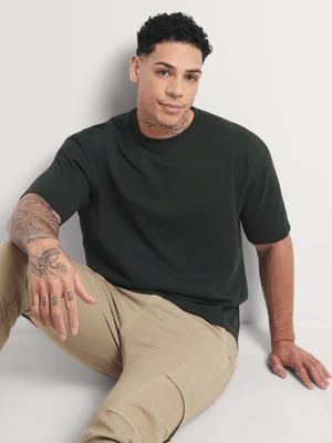 Men's Markham Interlock Green T-Shirt