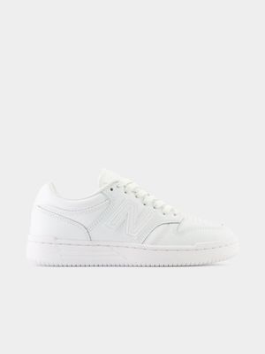 New Balance Junior 480 White Sneaker