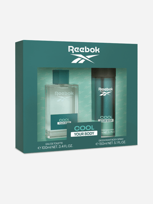 Reebok Cool Your Body Eau De Toilette Gift Set