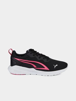 Women's Puma All Day Active Black/Pink Sneaker