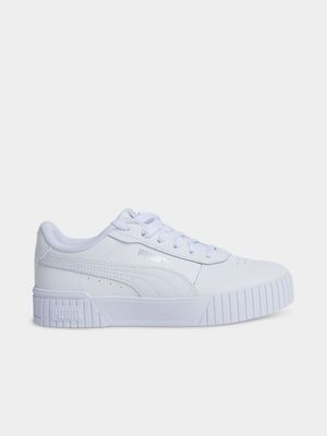 Women's Puma Carina 2.0 White Sneaker