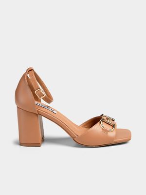 Women's Madison Nude Galilee Block Heels