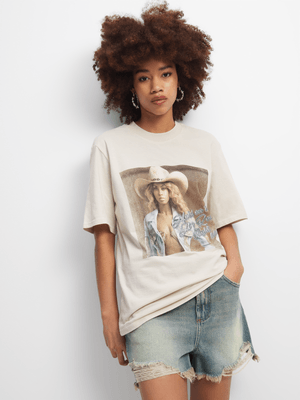 Women's Stone Rodeo Night Graphic Top