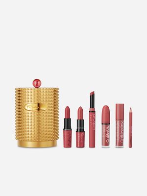 MAC Stay Curious Party Crew Vault Lip Gift Set