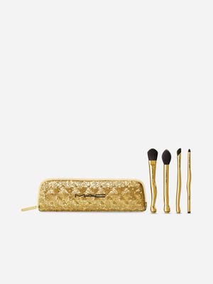 MAC Golden Touch Mini Brush Kit Gift Set