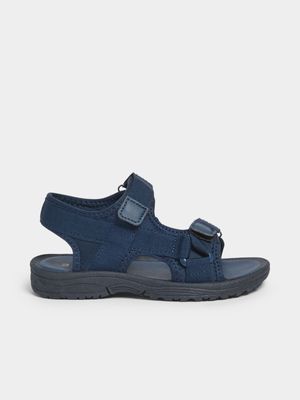 Jet Older Boys Navy Trekker Sandal