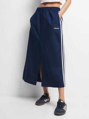 adidas Originals Women's Midi Navy Skirt