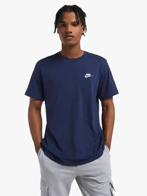 Nike Men's Nsw Club Navy T-shirt