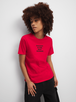 Redbat Women's Red T-Shirt