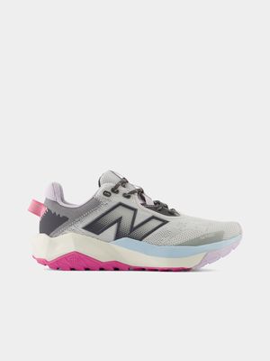 Womens New Balance Dynasoft Nitrel V6 Grey Trail Running Shoes