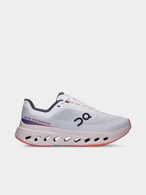 Women's On Cloudsurfer White/Flame Running Shoes