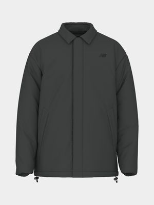 New Balance Men's Charcoal Coach Jacket