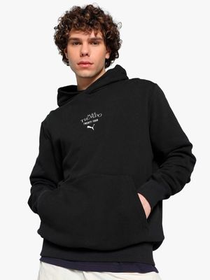 Puma x Más Tiempo Men's Black Hoodie