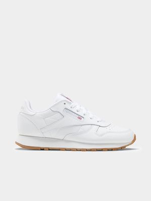 Reebok Junior Classic Leather White Sneaker