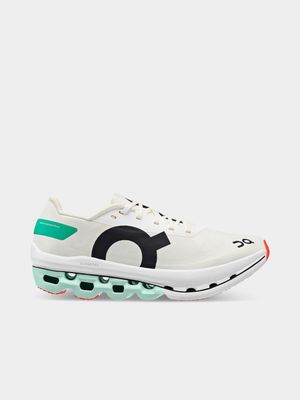 Womens On Cloudboom Echo White/Mint Running Shoes