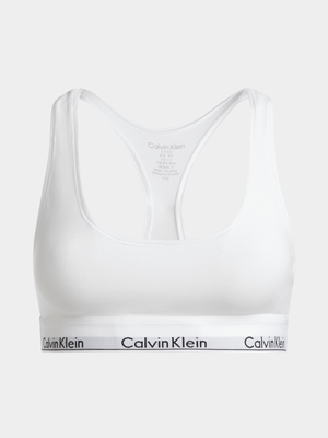 Calvin Klein Women's White Bralette