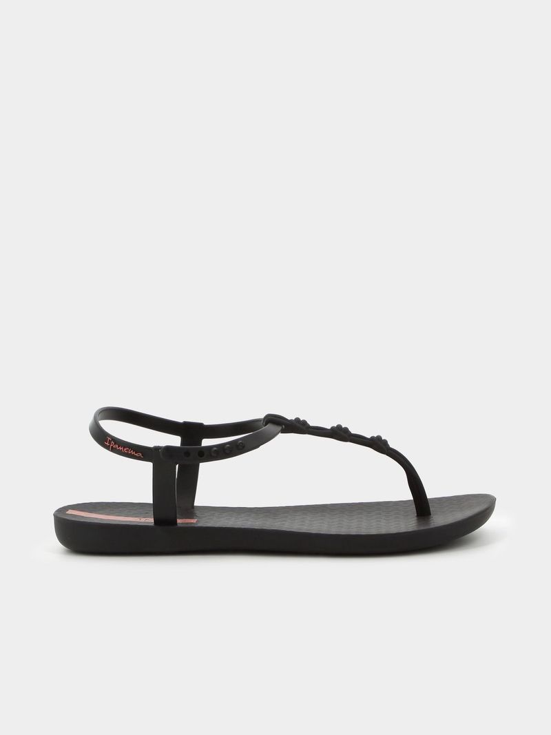 Womens Ipanema Class Link Fem Black Sandals Bash