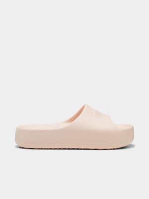 Womens Puma Shibusa Island Pink Slides