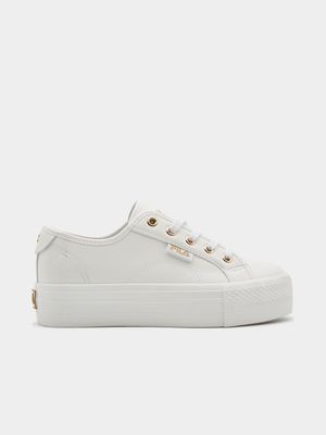 Womens Fila Alessia White Sneakers