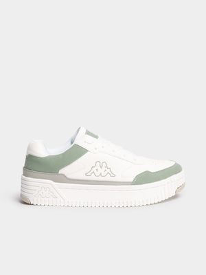 Womens Kappa Ayce White/Lind Sneakers