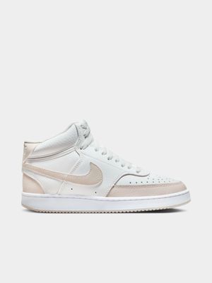 Womens Nike Court Vision White/Orewood Sneakers