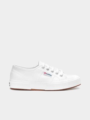 Womens Superga Classics Canvas White Sneakers