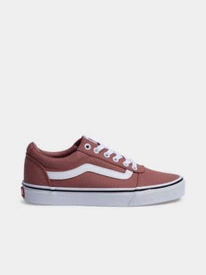 Women's Vans Ward Pink/White Sneaker