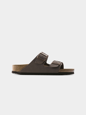 Birkenstock Men's Mocha Arizona Brown Sandal