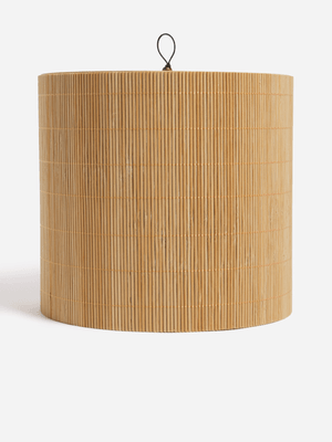 Jet Home Bamboo Straw Large Storage Drum