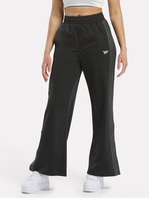 Reebok Women's Team Black Wide Leg Pants