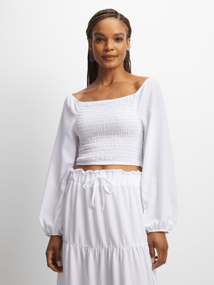 Jet Women's White Gypsy Top