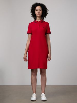 Women's Polo Red Leah Golfer Dress