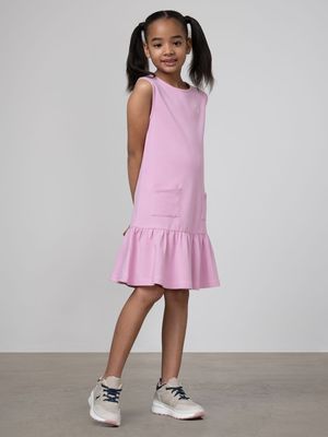 Girl's Polo Pink Anna Sleeveless Dress