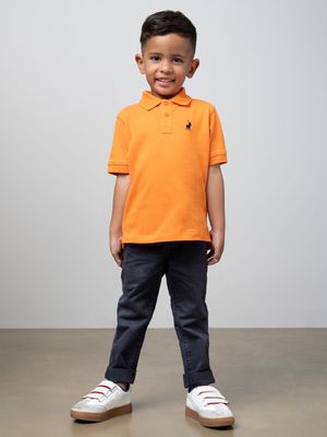 Boy's Polo Orange Austin Golfer