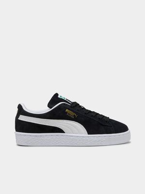 Puma Junior Suede Classic Black White Sneaker