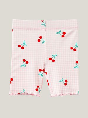 Cotton On Kids GIRL Pink Hailey Bike Shorts